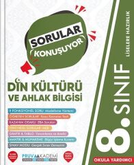Pruva Akademi 8. Sınıf Din Kültürü ve Ahlak Bilgisi Sorular Konuşuyor Soru Bankası