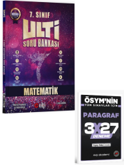 Ulti 2027 7. Sınıf Matematik Soru Bankası+ EVP Akademi Paragraf