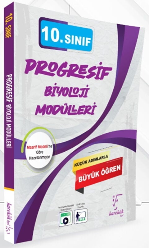 Karekök Yayınları 10. Sınıf Progresif Biyoloji Modülleri