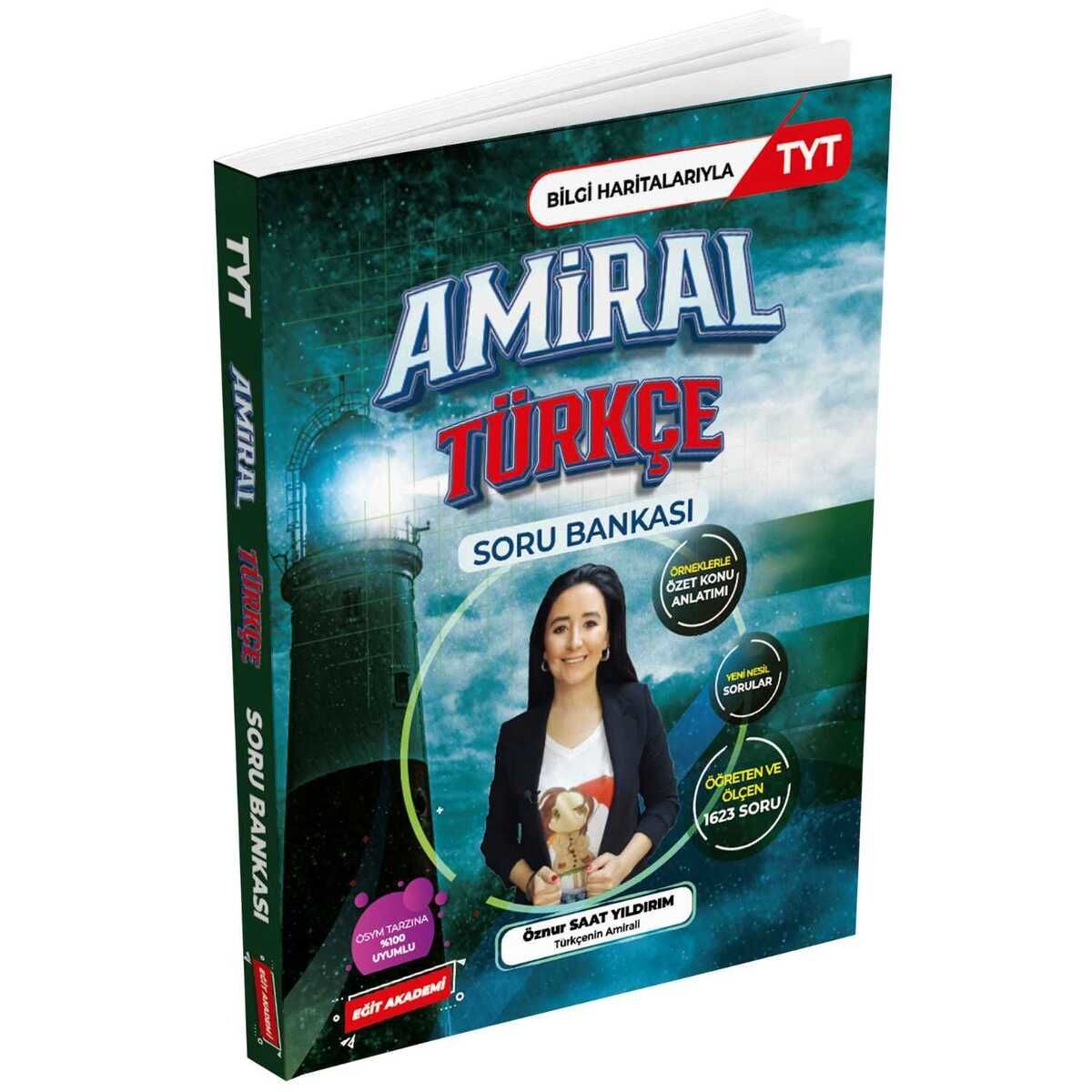 Mehmet Eğit TYT Amiral Bilgi Haritalarıyla Türkçe Soru Bankası