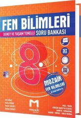 Mozaik Yayınları 8. Sınıf Fen Bilimleri Soru Bankası