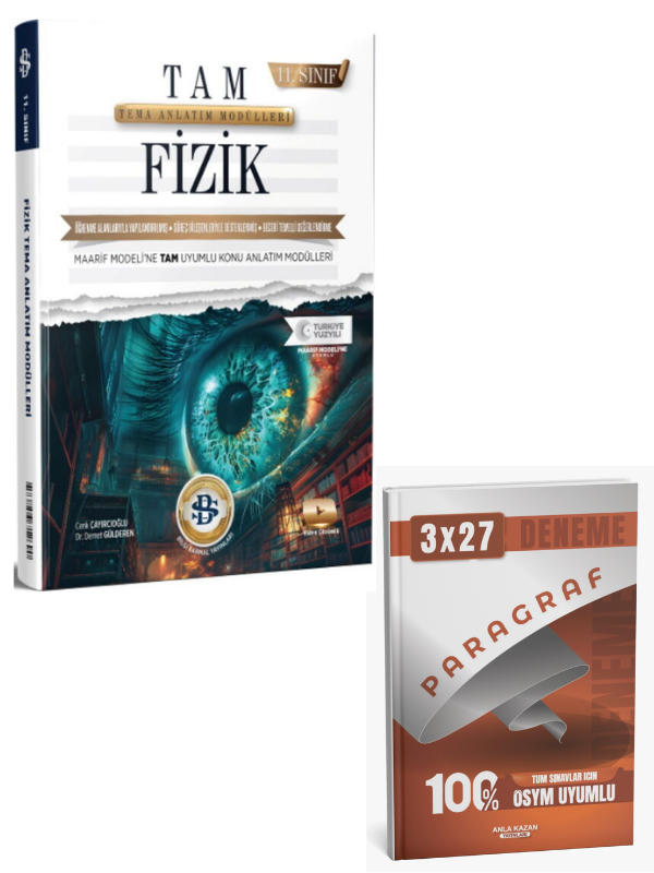 Bilgi Sarmal 2027 +11. Sınıf Fizik Tema Konu Anlatım Modülleri +Anla Kazan Paragraf