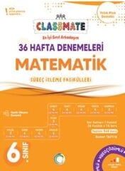Okyanus Yayınları 6. Sınıf Matematik Classmate 36 Hafta Denemeleri