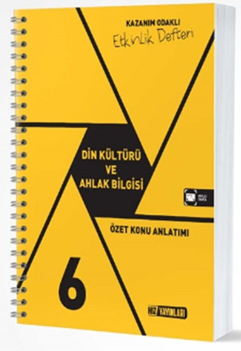 2027 Hız Yayınları 6. Sınıf Din Kültürü ve Ahlak Bilgisi Etkinlik Defteri