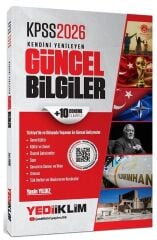 Yediiklim 2026 KPSS Kendini Yenileyen Güncel Bilgiler (10 Deneme İlaveli) - Yasin Yıldız Yediiklim Yayınları