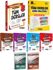 Ankara + Anla Kazan 2026 LGS Tüm Dersler Konu+Soru+Deneme + Anla Kazan Deneme 8 li Set