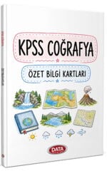 Data Yayınları KPSS Coğrafya Özet Bilgi Kartları