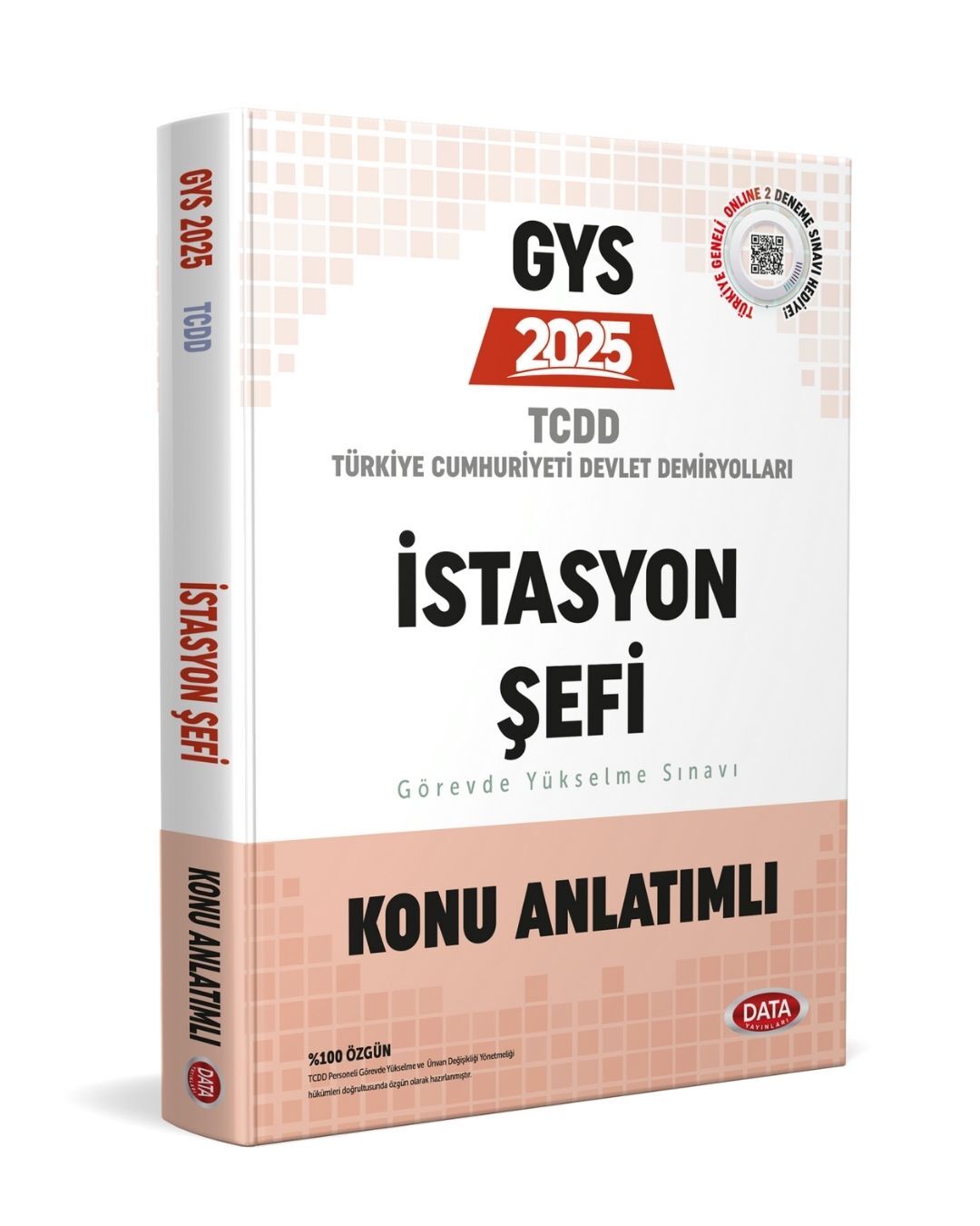 2025 GYS TCDD İstasyon Şefi Konu Anlatımlı Görevde Yükselme Data Yayınları