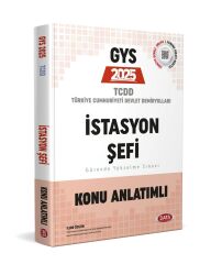 2025 GYS TCDD İstasyon Şefi Konu Anlatımlı Görevde Yükselme Data Yayınları