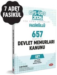 Data 2026 GYS ÜDS 657 Sayılı Devlet Memurları Kanunu Fasikül Set Görevde Yükselme Ünvan Değişikliği Data Yayınları
