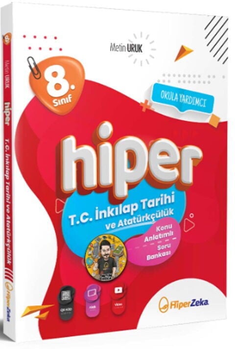 8. Sınıf Hiper T.C. İnkılap Tarihi ve Atatürkçülük Konu Anlatımlı & Soru Bankası Hiper Zeka Yayınları