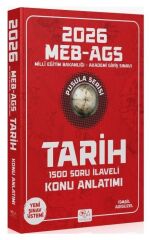 CBA Yayınları 2026 MEB-AGS Tarihin Pusulası Konu Anlatımı - İsmail Adıgüzel CBA Yayınları