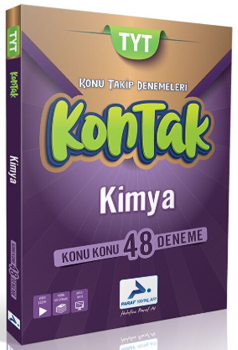Paraf Yayınları TYT Kimya Kontak Konu Takip Denemeleri