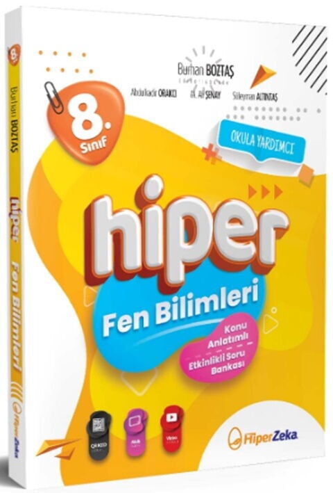 8. Sınıf Hiper Fen Bilimleri Konu Anlatımlı & Etkinlikli Soru Bankası Hiper Zeka Yayınları
