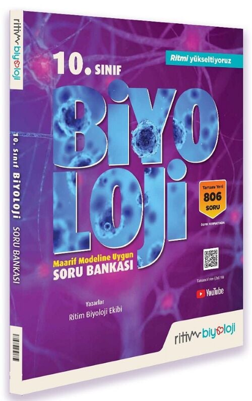 Ritim 10. Sınıf Biyoloji Soru Bankası Çözümlü Ritim Yayınları