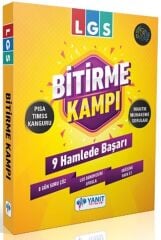 Yanıt Yayınları 8. Sınıf LGS Bitirme Kampı 9 Hamlede Başarı
