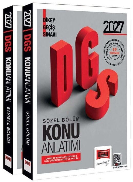 Yargı 2027 DGS Konu Anlatımlı Modüler Set