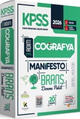 İnformal Yayınları 2026 KPSS Genel Kültür 3 Adım Coğrafya Manifesto Branş 20 Deneme