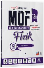 Orijinal 12. Sınıf Fizik MÖF Mikro Öğreten Fasiküller 4. Soru Fasikülü Orijinal Yayınları