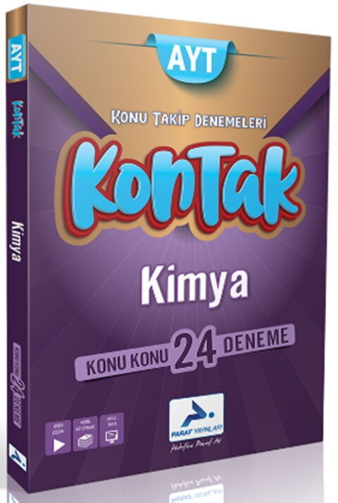 Paraf Yayınları AYT Kimya Kontak Konu Takip Denemeleri