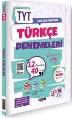 Prolig YKS TYT Türkçe 12 Deneme Çözümlü Prolig Yayınları
