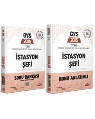 2025 GYS TCDD İstasyon Şefi Konu Anlatımı ve Soru Bankası Görevde Yükselme Seti Data Yayınları