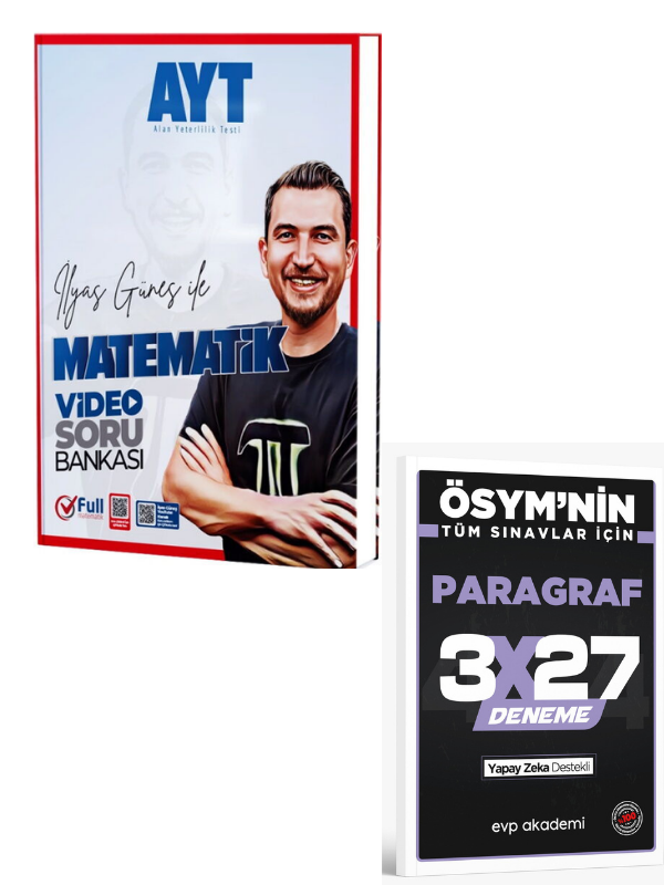 Full Matematik 2027  AYT Matematik Video Soru Bankası+ EVP Akademi Paragraf