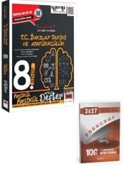 Ders Arkadaşım 2027 8. Sınıf T.C İnkılap Tarihi ve Atatürkçülük Fasikül Fasikül Akıllı Defter+ Anla Kazan Paragraf