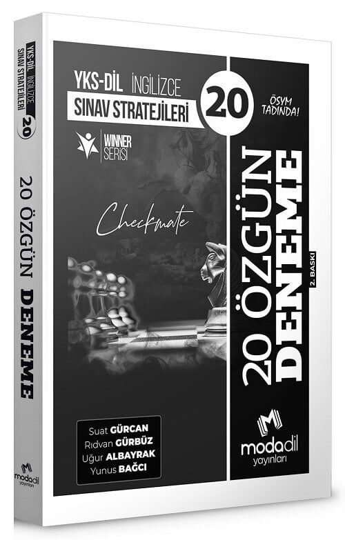 Modadil YKS DİL İngilizce Sınav Stratejileri-20 20 Özgün Deneme Modadil Yayınları