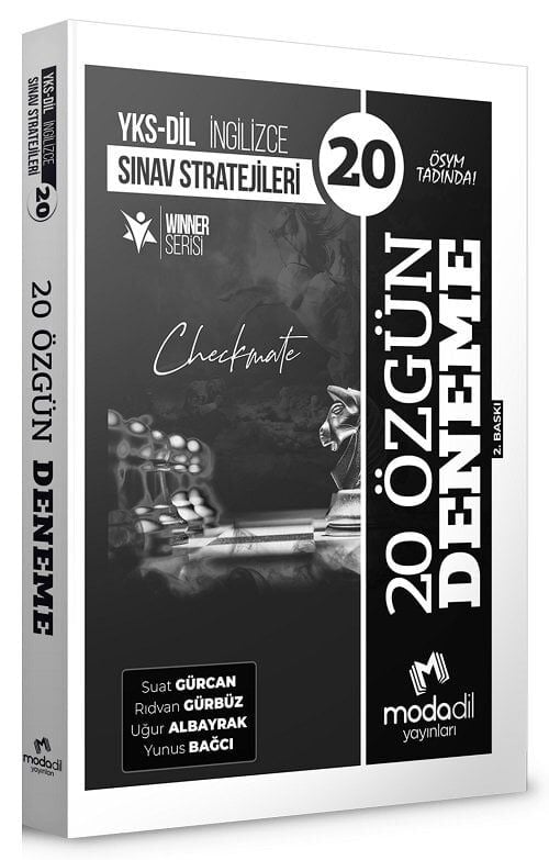 Modadil YKS DİL İngilizce Sınav Stratejileri-20 20 Özgün Deneme Modadil Yayınları