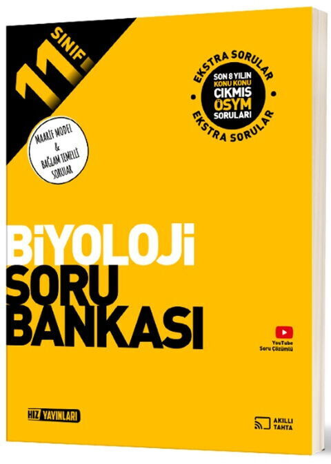 2027 Hız Yayınları 11. Sınıf Biyoloji Soru Bankası