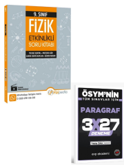 Fizipedia 2027 9. Sınıf Fizik Etkinlikli Soru Bankası+ EVP Akademi Paragraf