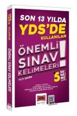 Yargı YDS de Son 13 Yılda Kullanılan Önemli Sınav Kelimeleri (5 Deneme İlaveli) Yargı Yayınları