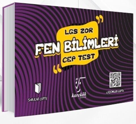 Karekök Yayınları 8. Sınıf LGS Fen Bilimleri Zor Cep Test