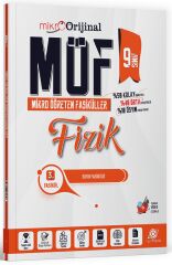 Orijinal 9. Sınıf Fizik MÖF Mikro Öğreten Fasiküller 3. Fasikül Orijinal Yayınları