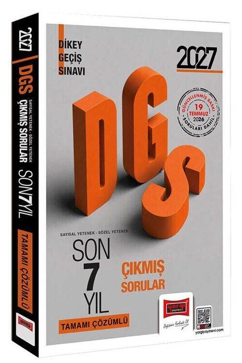 Yargı 2027 DGS Çıkmış Sorular Son 7 Yıl Çözümlü