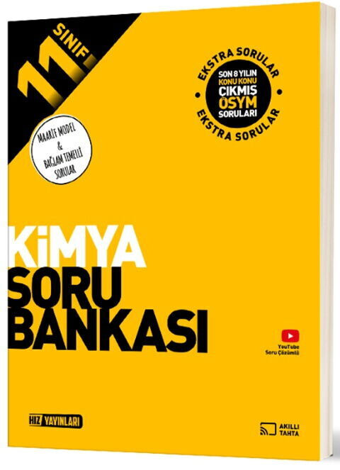2027 Hız Yayınları 11. Sınıf Kimya Soru Bankası