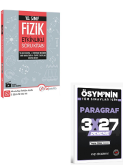 Fizipedia 2027  10. Sınıf Fizik Etkinlikli Soru Bankası+ EVP Akademi Paragraf
