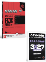 Fizipedia 2027 10. Sınıf Kavramsal Fizik Serisi Soru Bankası+ EVP Akademi Paragraf