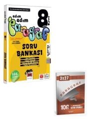Ders Arkadaşım 2027  8. Sınıf Adım Adım Paragraf Soru Bankası+ Anla Kazan Paragraf