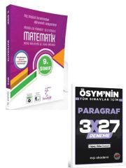 Karekök 2027 9. Sınıf Matematik MPS Konu Anlatımı ve Soru Bankası+EVP Akademi 3x27 Paragraf Deneme