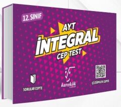 Karekök Yayınları AYT İntegral Zor Cep Test