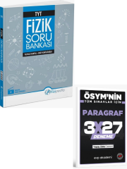 Fizipedia 2027 TYT Fizik Soru Bankası+ EVP Akademi Paragraf