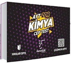 Karekök Yayınları AYT Kimya Zor Cep Test