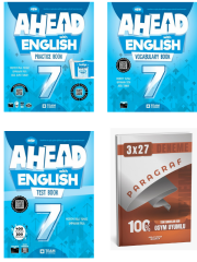 TeamElt 2027 Ahead with English 7 Practice Book (+Quizzes)+Vocabulary Book+Test Book+Anla Kazan Paragraf