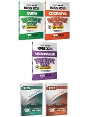 Yediiklim 2026 KPSS Tarih + Coğrafya + Vatandaşlık Yaprak Test 3 lü Set Anla Kazan Deneme