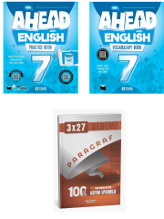 TeamElt 2027 Ahead with English 7 Practice Book (+Quizzes)+Vocabulary Book+Anla Kazan Paragraf