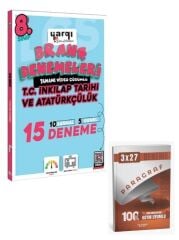 Ders Arkadaşım 2027 8. Sınıf T.C. İnkılap Tarihi ve Atatürkçülük 15 Branş Denemeleri+ Anla Kazan Paragraf