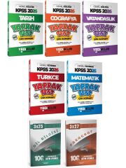 Yediiklim 2026 KPSS Genel Yetenek Genel Kültür Yaprak Test 5 li Set Anla Kazan Deneme