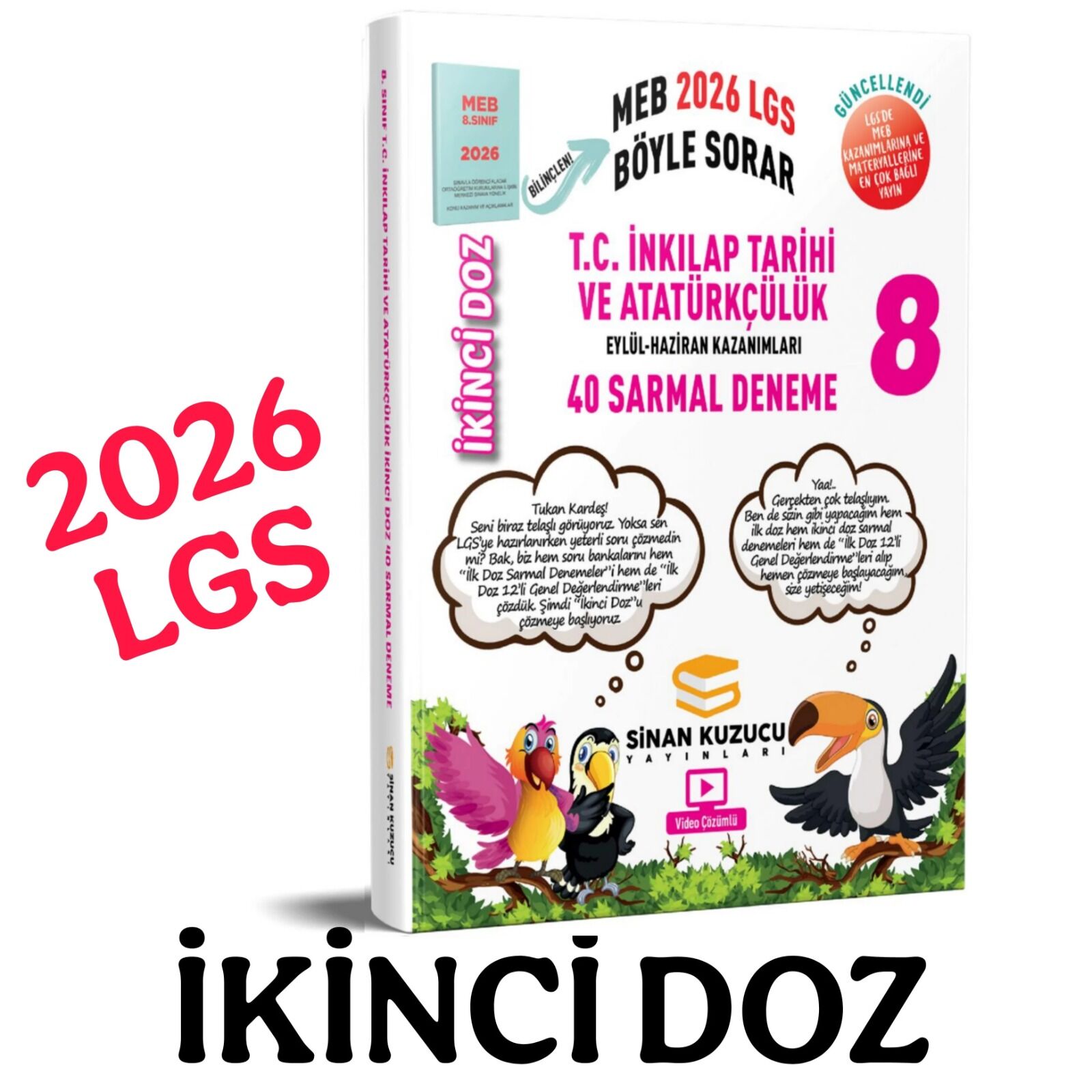 Sinan Kuzucu 2026 LGS 8. Sınıf İKİNCİ Doz Branş Denemeleri T.C. İNKILAP TARİHİ VE ATATÜRKÇÜLÜK